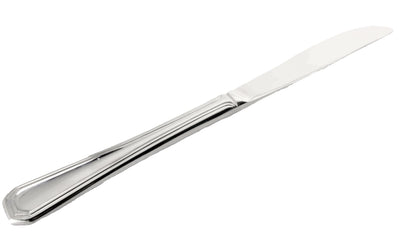 Thunder Group SLWH209 9-3/10 Inch Dinner Knife 8.5mm Thick Solid Stainless Steel