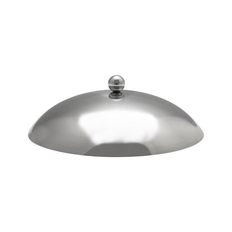 Thunder Group SLWK008C 7-3/4 Inch Diameter Wok Cover Mirror Polish Stainless Steel with Knob Handle