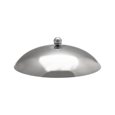 Thunder Group SLWK008C 7-3/4 Inch Diameter Wok Cover Mirror Polish Stainless Steel with Knob Handle