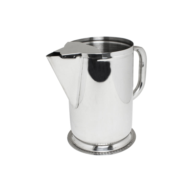 Thunder Group SLWP064 64 Oz Water Pitcher Stainless Steel Mirror Finish with Handle