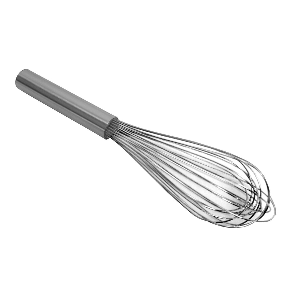 10" French Whip, Stainless Steel Wire & Handle