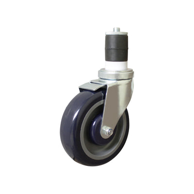 Thunder Group SLWTC005 5 Inch Stem Caster Heavy-duty Without Brake