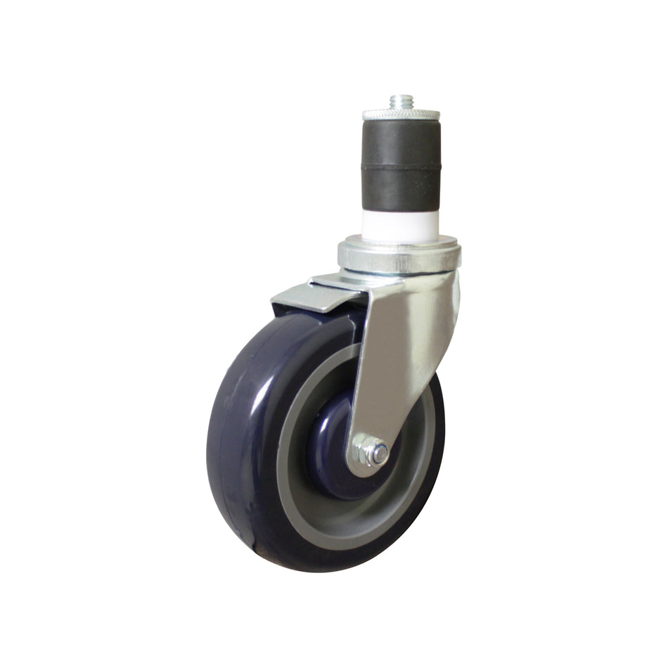 Thunder Group SLWTC005 5 Inch Stem Caster Heavy-duty Without Brake