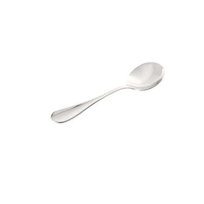 Thunder Group SLYK203 5-9/10 Inch Bouillon Spoon 2.4mm Thick Stainless Steel