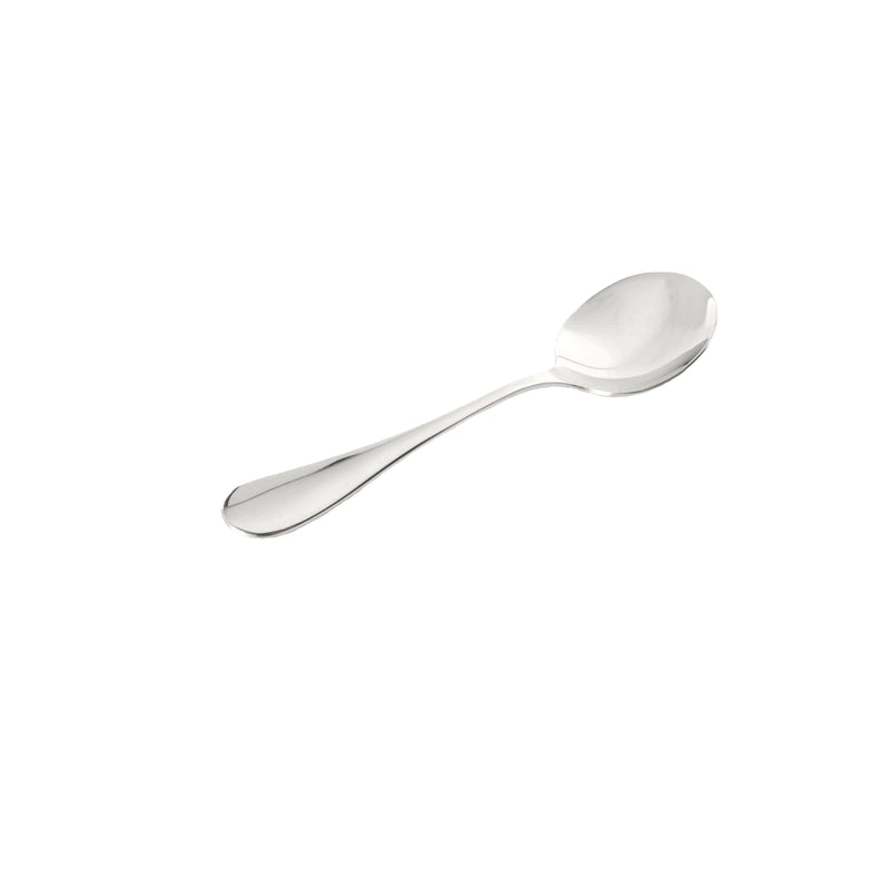 Thunder Group SLYK203 5-9/10 Inch Bouillon Spoon 2.4mm Thick Stainless Steel