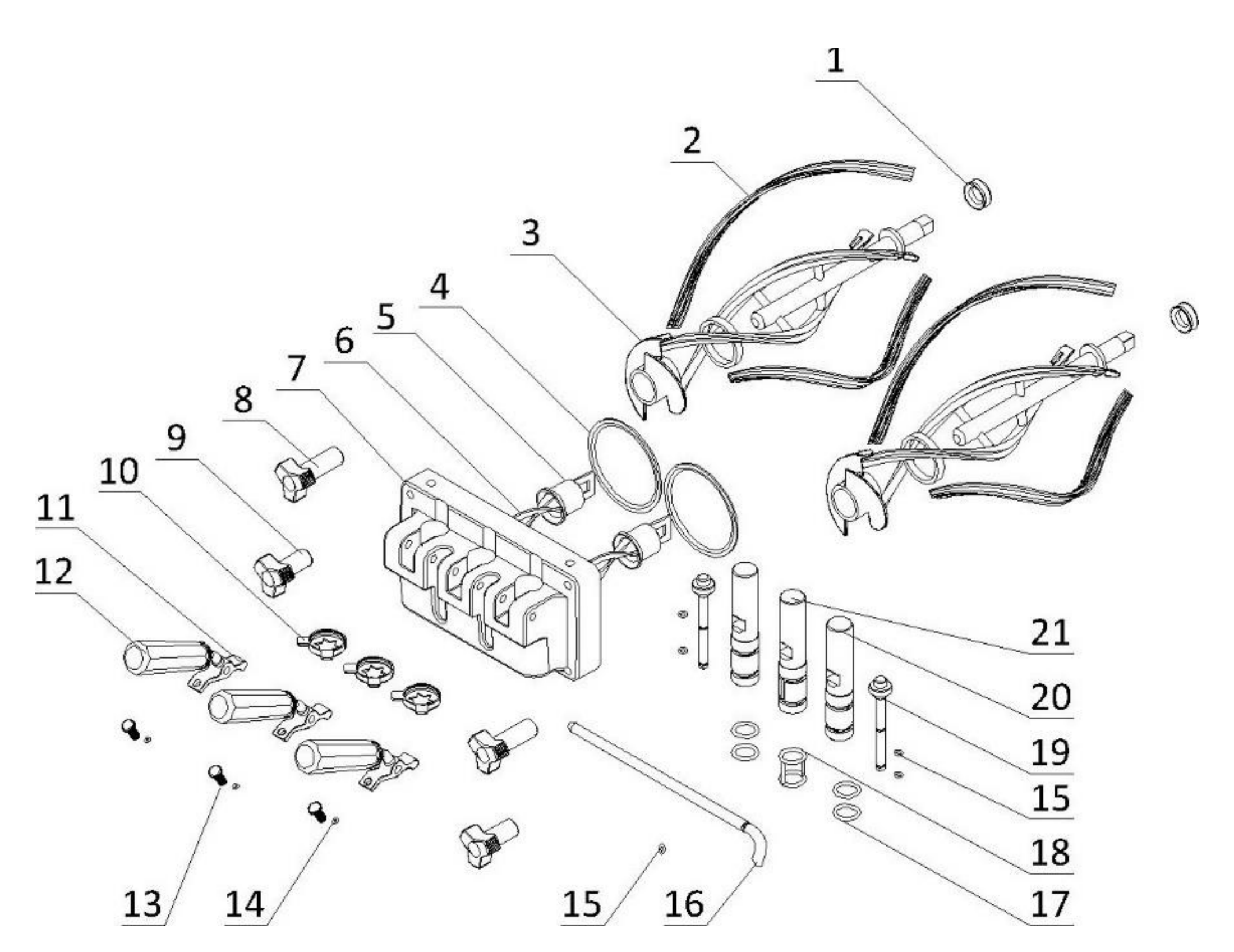 Dispensing Door & Beater schematic
