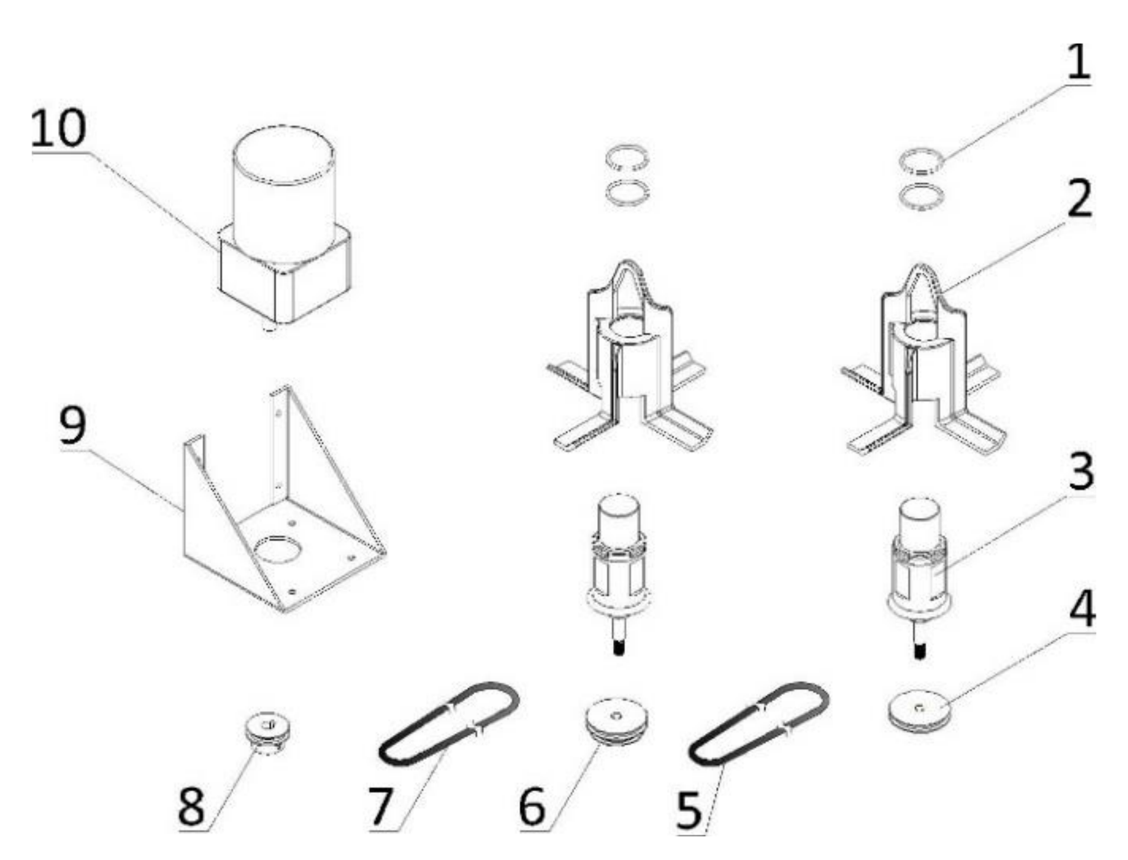Hopper Agitator schematic