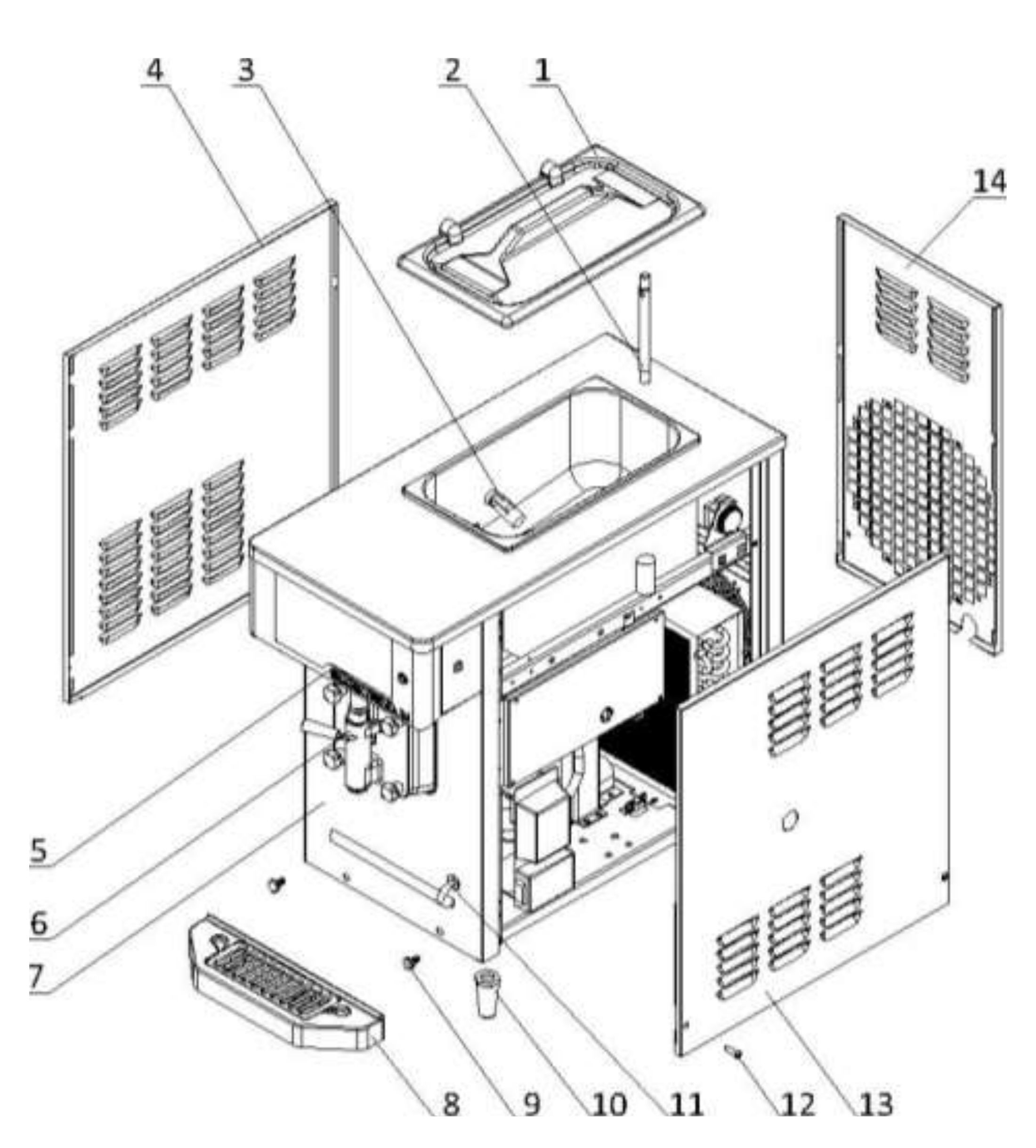 External Parts schematic