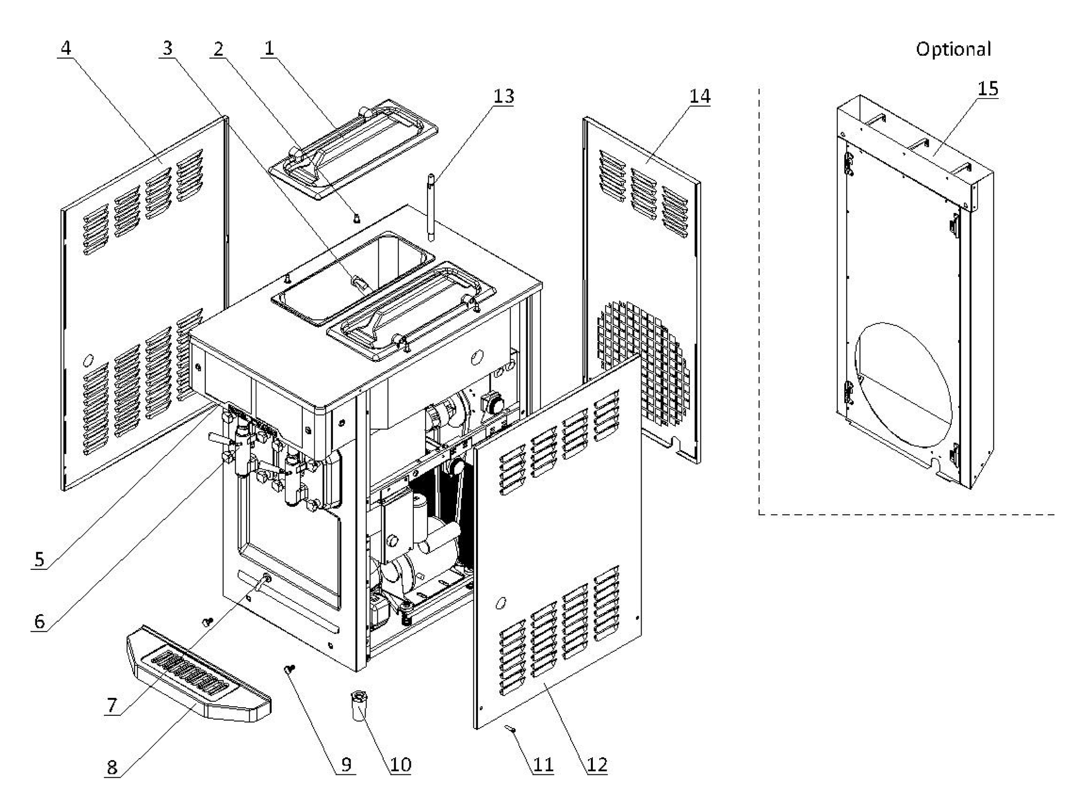 External Parts schematic