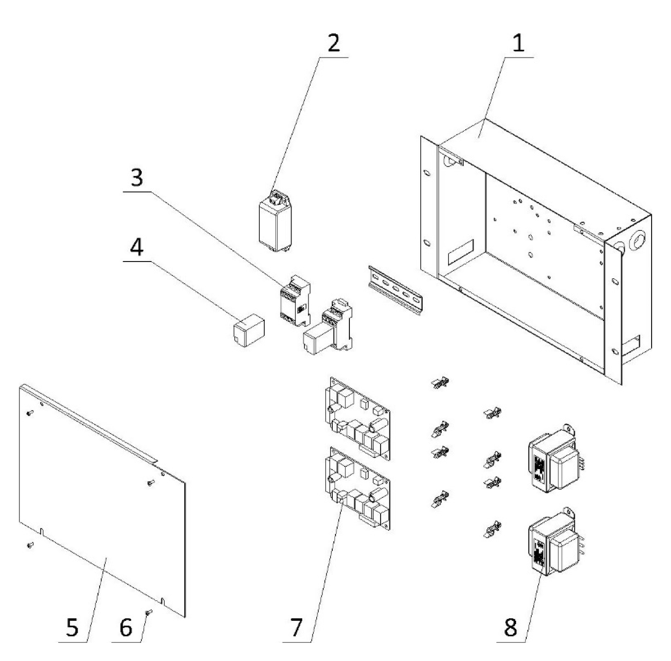 Electrical Box schematic