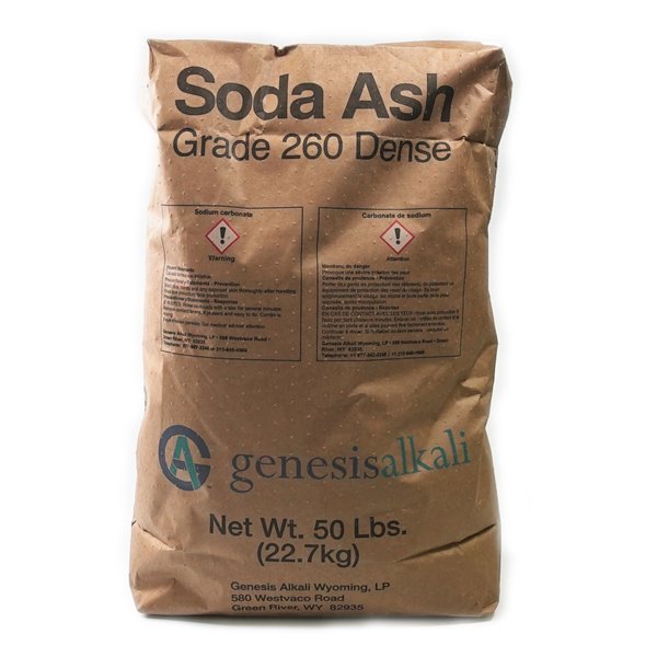 SODA ASH dense sodium carbonate (Na2CO3) 5llb