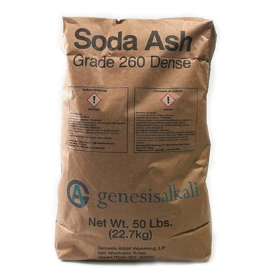 Sodium Carbonate (Soda Ash) - 50 lb. Bulk Bag - Grade 260