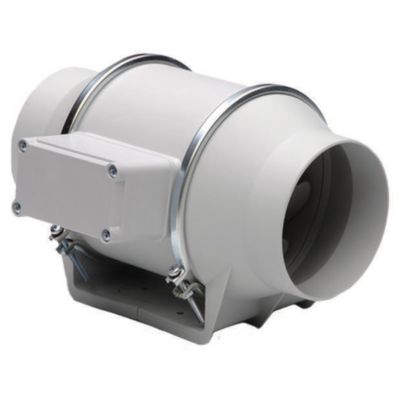 S&P - TD-100 - 4"/100MM inline mixed flow duct fan - 101 / 97 CFM