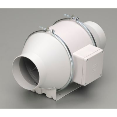 S&P - TD-100X - 4"/100MM inline mixed flow duct fan - 135 / 100 CFM