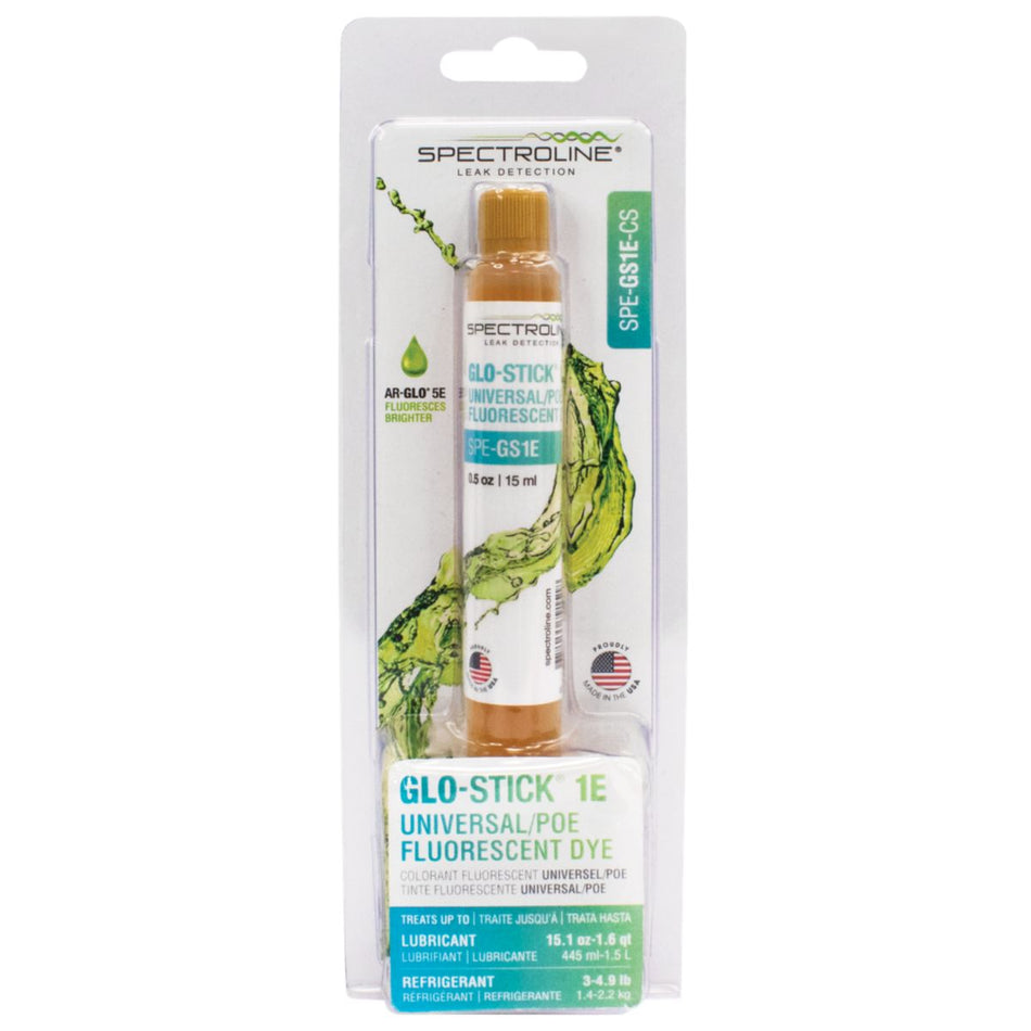 Spectroline SPE-GS1E-CS, GLO-STICK® 1E Fluorescent Dye Capsule