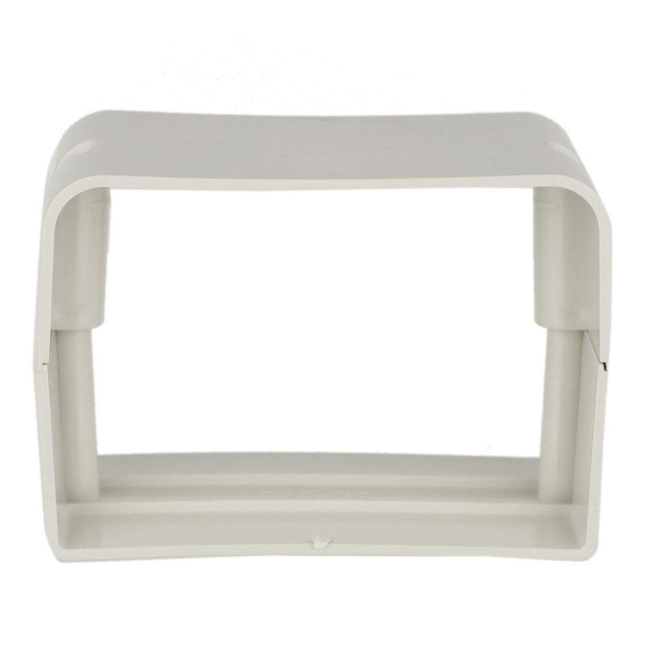 SpeediChannel 230-CP4, ™ Union Coupling, 4 in, Line Set Cover Fitting, Ivory