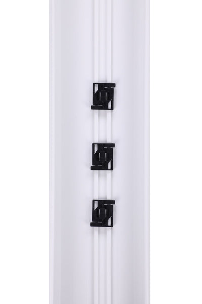 SpeediChannel 230-D4W, 4 in Line Set Cover, White