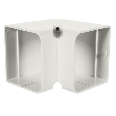 SpeediChannel 230-EB3, 90° Inside Elbow, 3 in, Line Set Cover Fitting, Ivory