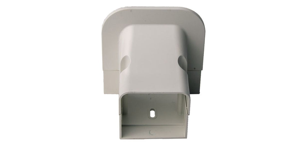 SpeediChannel 230-SF4, ™ Soffit Fitting, 4 in, Line Set Cover Fitting, Ivory