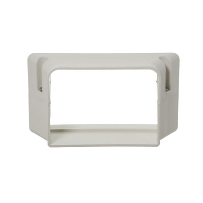 SpeediChannel 230-TC46, ™ (4 x 6) Reducer Coupling, Line Set Cover Fitting, Ivory