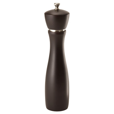 Winco WPM-10CD 10 Inch Manual Pepper Grinder with Carbon Steel and Beechwood