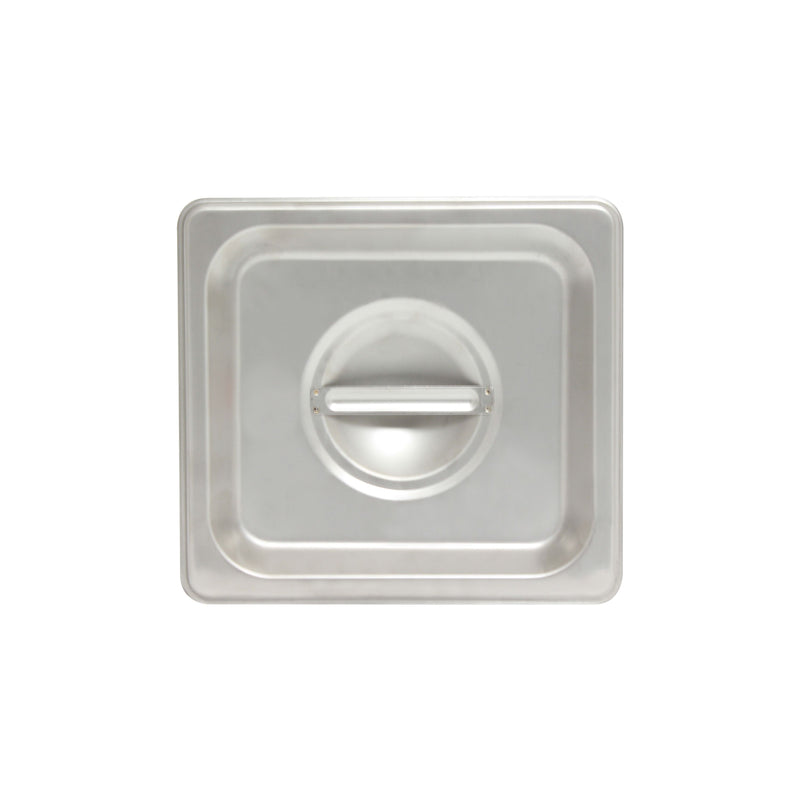 Thunder Group STPA5160C 6.93 Inch Width Solid Pan Cover with Handle Stainless Steel
