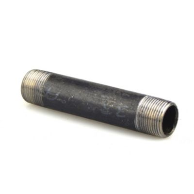 Southland 585-060 Black Steel Pipe Nipple 1" x 6"