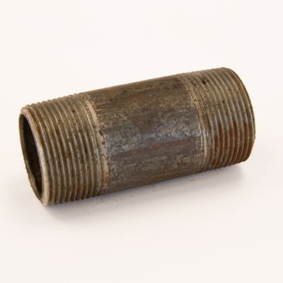 Southland 586-035 Black Steel Pipe Nipple 1 1/4" x 3 1/2"