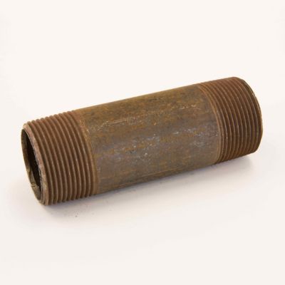 Southland 586-045 Black Steel Pipe Nipple 1 1/4" x 4 1/2"