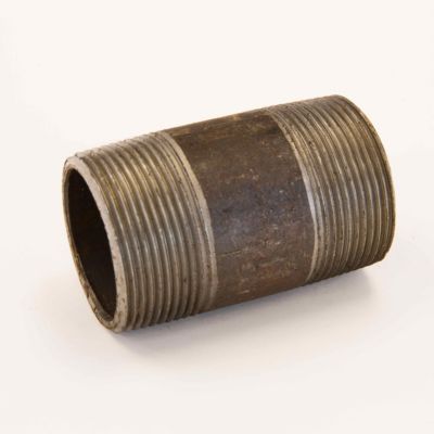 Southland 587-030 Black Steel Pipe Nipple 1 1/2" x 3"