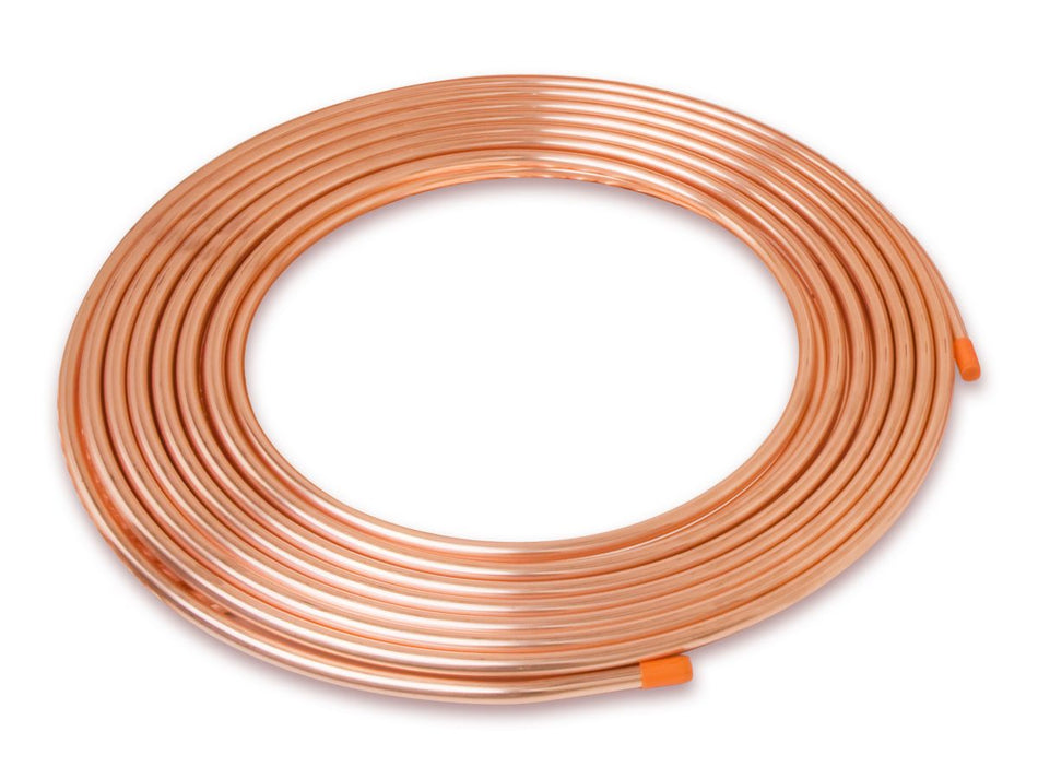 Streamline D 02050, 1/8 in OD Soft Copper Refrigeration Tubing Coil, 50 ft, .030 Wall