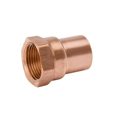 Streamline W 01264 Copper Female Adapter 1 1/8" x 3/4"