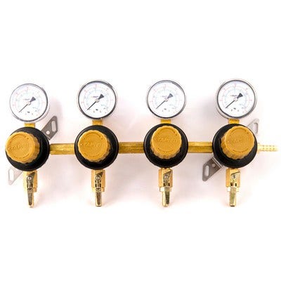 Taprite Nitrogen or CO2 Secondary Beer Regulator 4P4P