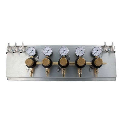 Taprite Nitrogen or CO2 Secondary Beer Regulator Panel 4P4P
