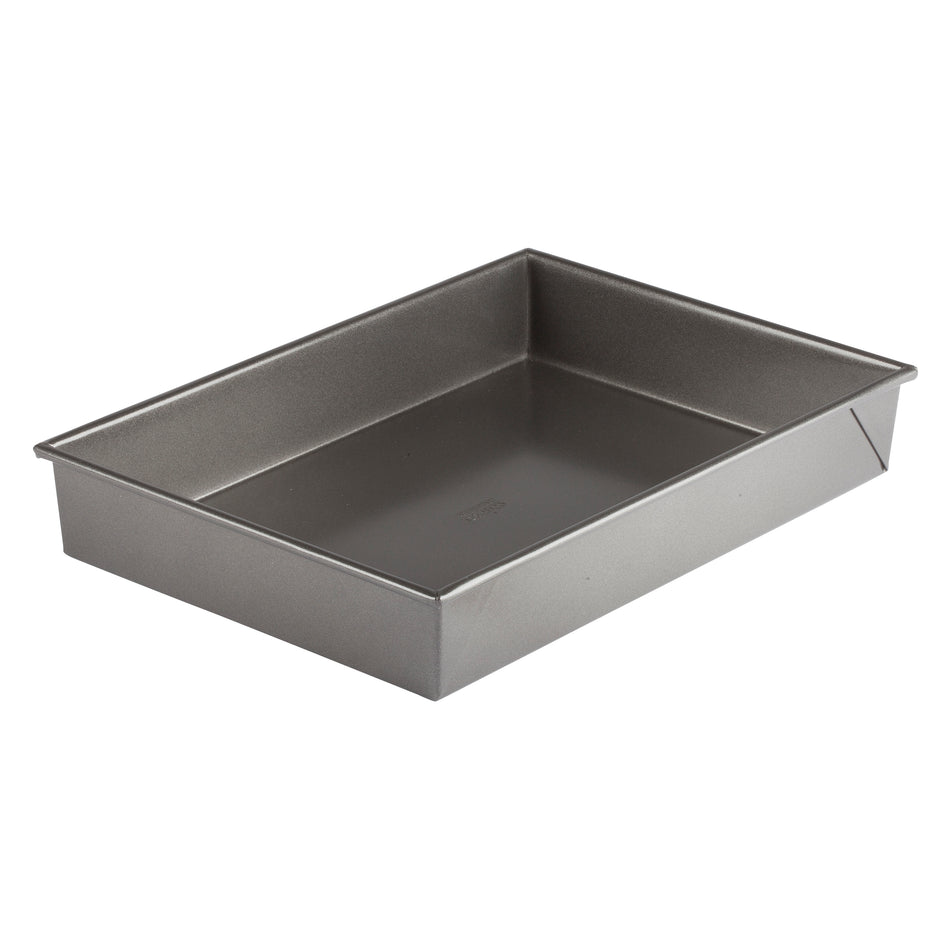 Winco HRCP-1309 13 Inch Rectangular Cake Pan Aluminized Steel with Nonstick