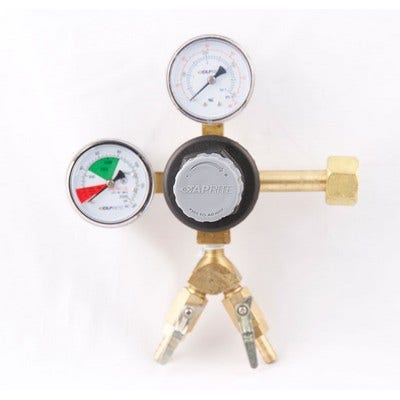 Taprite CO2 Primary Beer Regulator Low Press 1P2P Tank Mount
