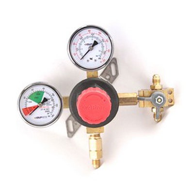 Taprite CO2 Changeover Kit - Primary Regulator with Two 3 Foot Hoses Uninterrupted Draft Service