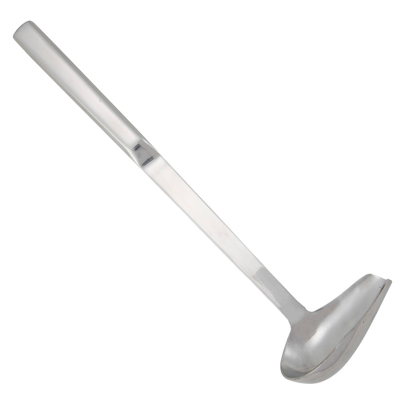 Winco BW-SP1 1 Oz Spout Ladle With Hollow Handle Stainless Steel