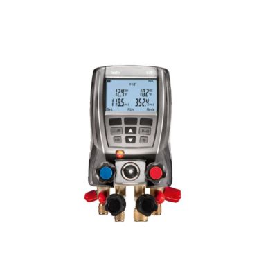 testo Refrigerant Manifold Digital Metal Handle A2L Compatible 0563 5703