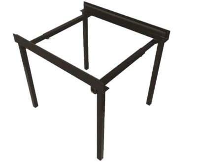 The Metal Shop - 004-630 - Black/Box 18" H - 22" D Adj 14" - 26"