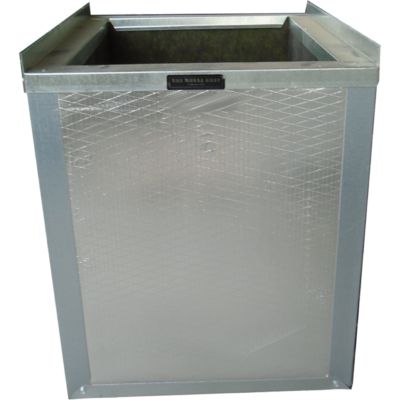 The Metal Shop - 500303 - 21" x 21" - 20" High, Fiberglass Return Air Stand, R-6