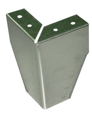 The Metal Shop - 001-360 - 4" 22 Gauge Galvanized Return Air Leg Set - 4 Per Set