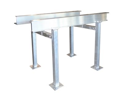 The Metal Shop - 007612 - #612 Aluminum Roof Stand 12' with 24" Legs