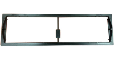 Thermo 14630, 30x6(1)or14x6(2) Return Air Grille, Black Plastic Wall & Ceiling Vent Cover