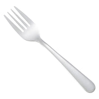 12 pack Winco 0002-06 Windsor Salad Fork, 18/0 Medium Weight