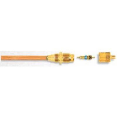 TRADEPRO® Valve Core 3" x 7/8" x 7/8" Flare Brass, Copper TP-3603