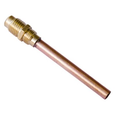 TRADEPRO® Access Valve Extension 3" x 7/8" x 7/8" Flare Brass, Copper TP-3604