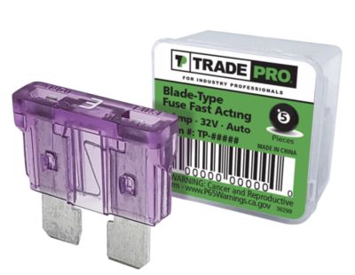 TRADEPRO® Fuse 3 Amp TP-3ABLADEFUSE