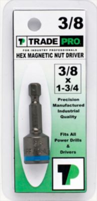 TRADEPRO® Drill Chuck for Hex Head Screws 3/8" x 1-3/4 Chuck TP-52028