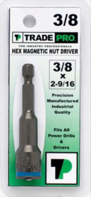 TRADEPRO® Drill Chuck for Hex Head Screws 3/8" x 2-9/16 Chuck TP-52054